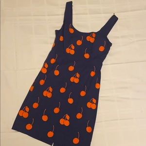 Anthropologie Leifnotes Cherry Back Cutout Dress 6